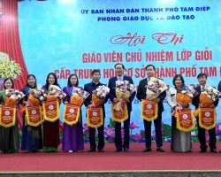 Thành phố Tam Điệp: Tổ chức Hội thi Giáo viên chủ nhiệm lớp giỏi cấp THCS năm học 2024-2025