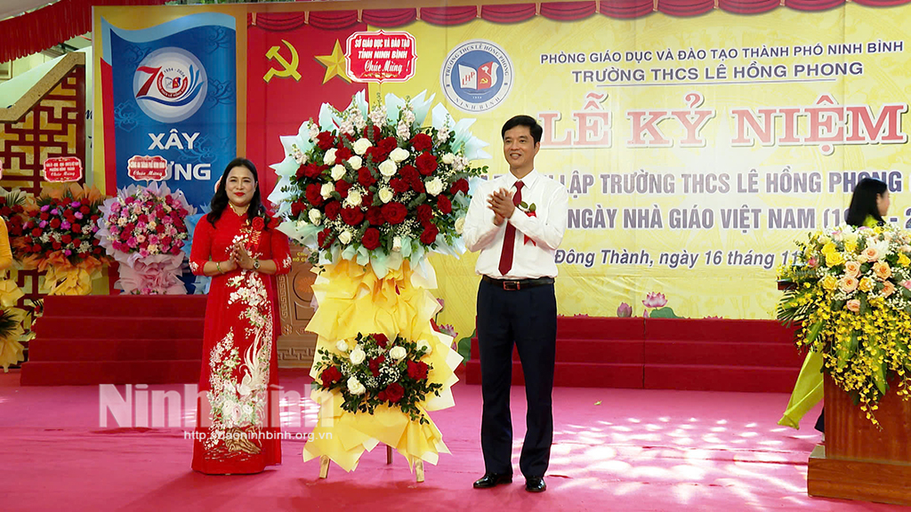 Kỷ niệm 70 năm thành lập Trường THCS Lê Hồng Phong (1954-2024)